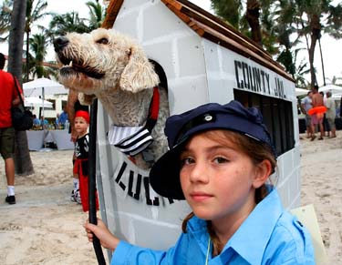 Pet Masquerade and Parade 2008 photo - Duval Street, Key West
